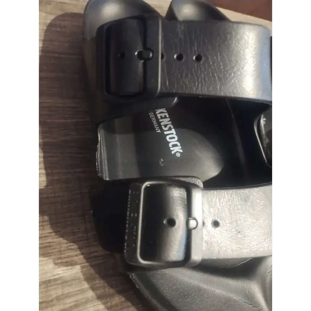 Birkenstock Arizona Water vinyl lightweight Sandals Size 41 W10 M8 Black unisex